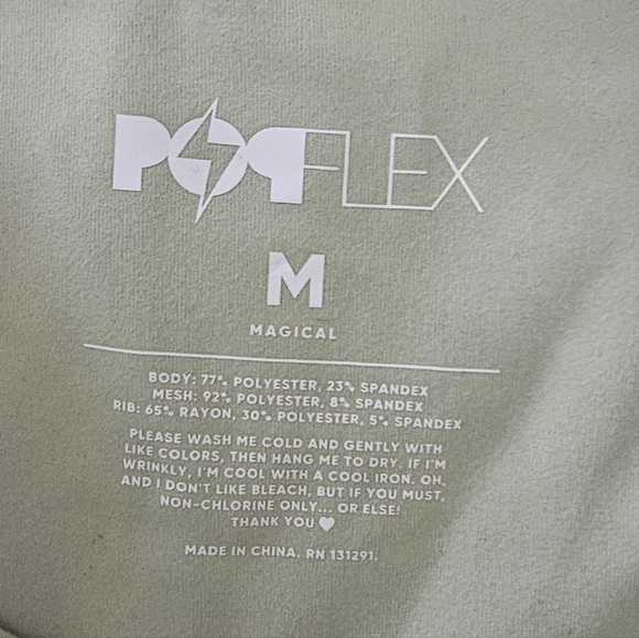 Popflex Active Blogilates Pirouette Dress Pistachio Green Size Medium - Picture 6 of 7